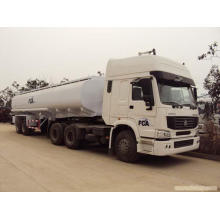 Tractor de marca HOWO remolque tanque de combustible de China 55000liters